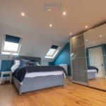 loft converted into bedroom